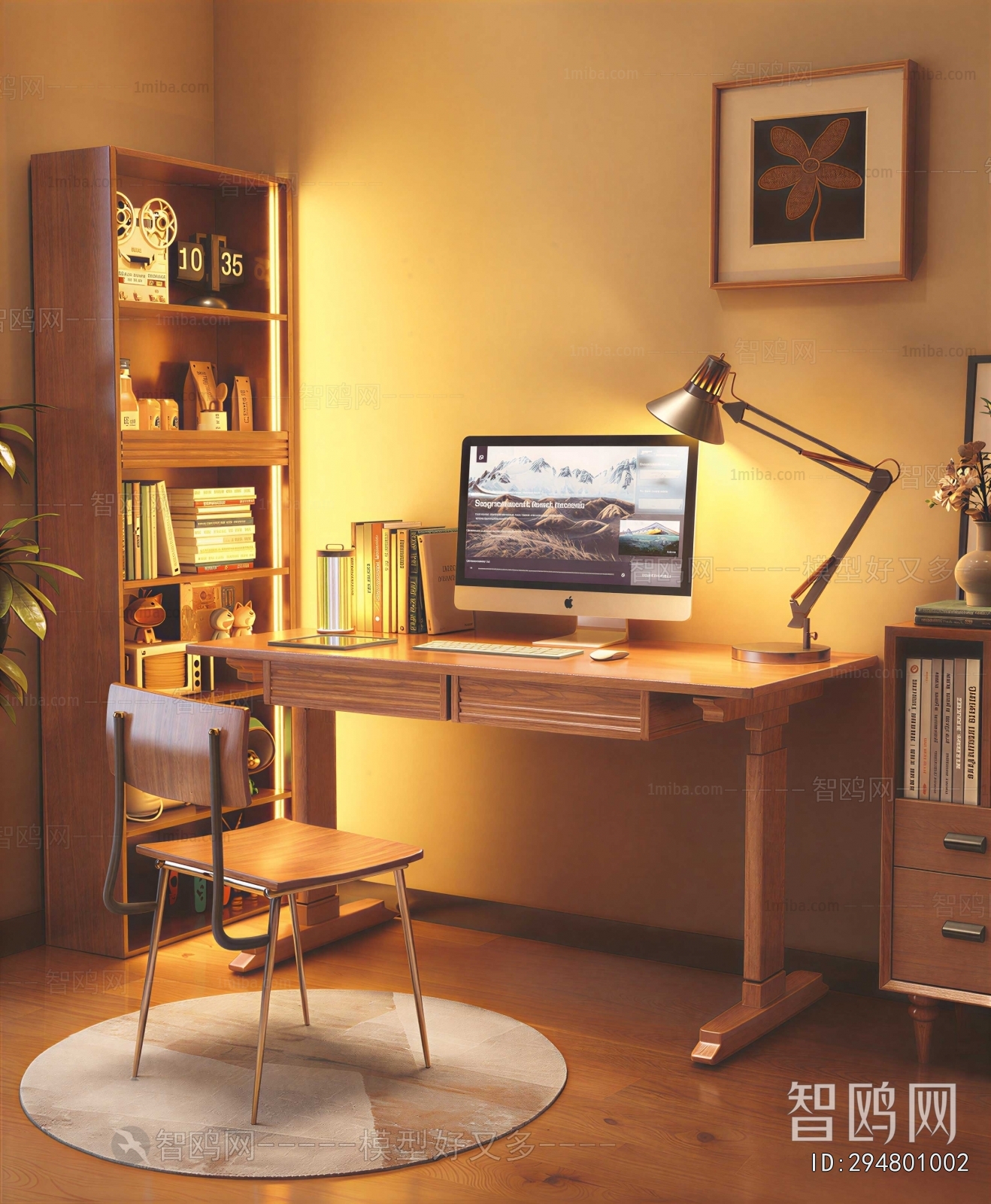 Modern Computer Desk And Chair