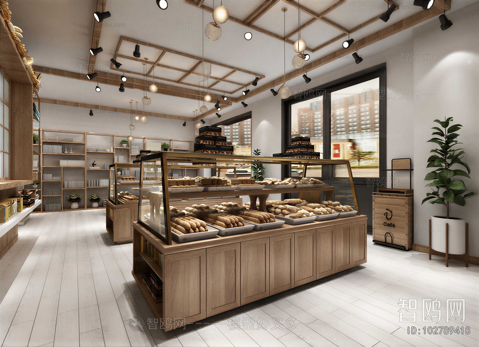 Modern Dessert Shop