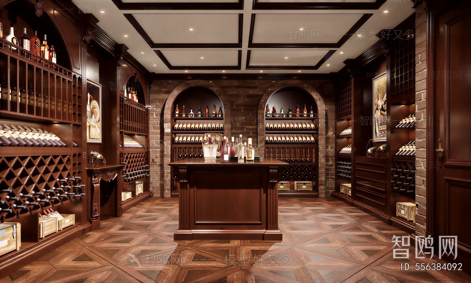 European Style Wine Cellar/Wine Tasting Room