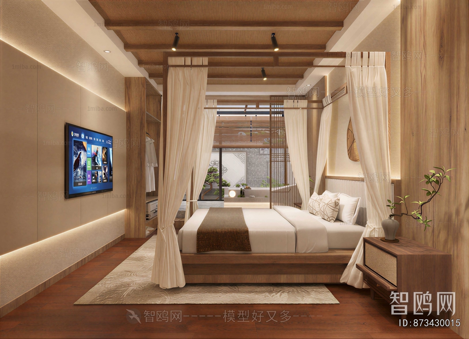 New Chinese Style Guest Room