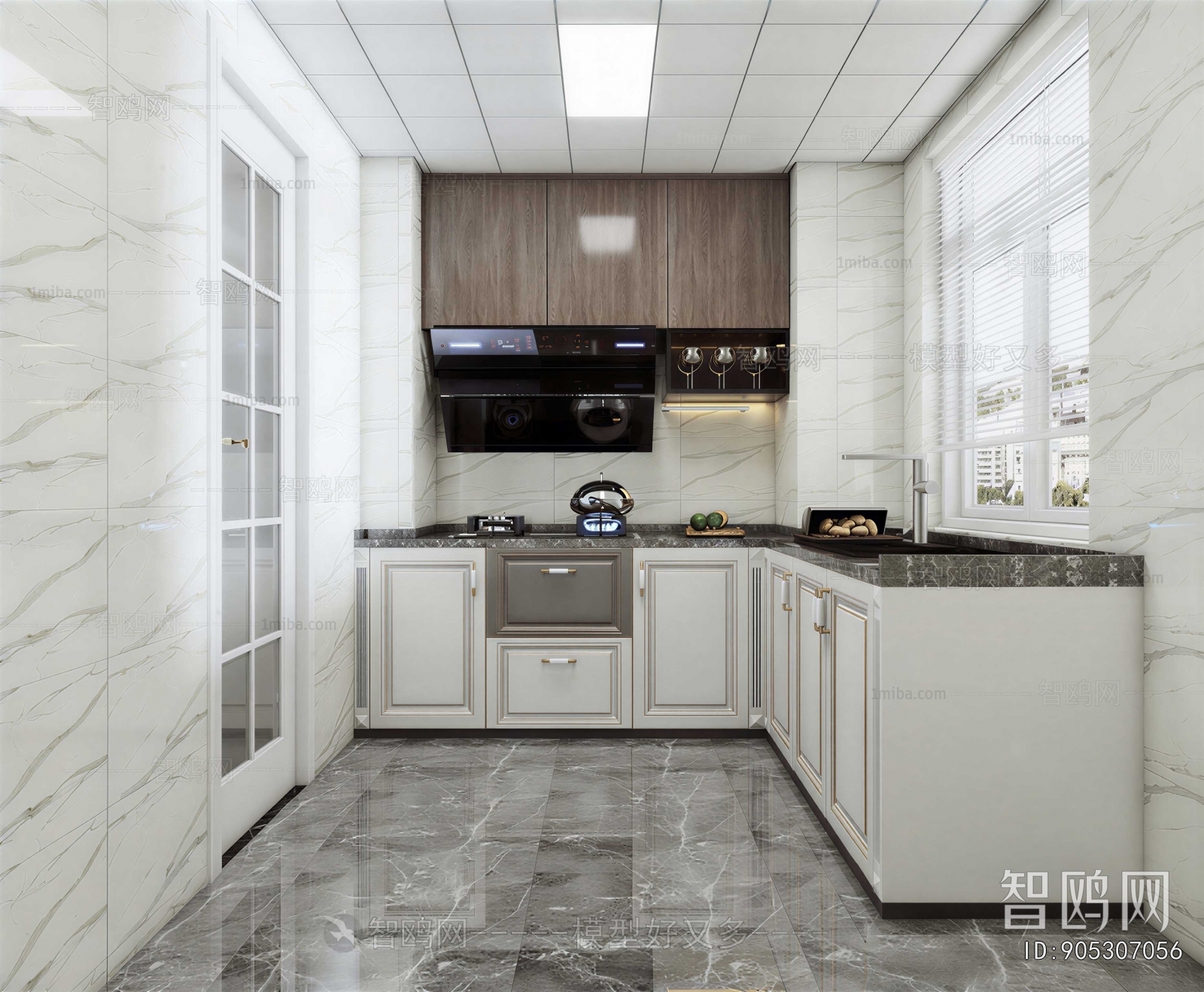 Modern The Kitchen
