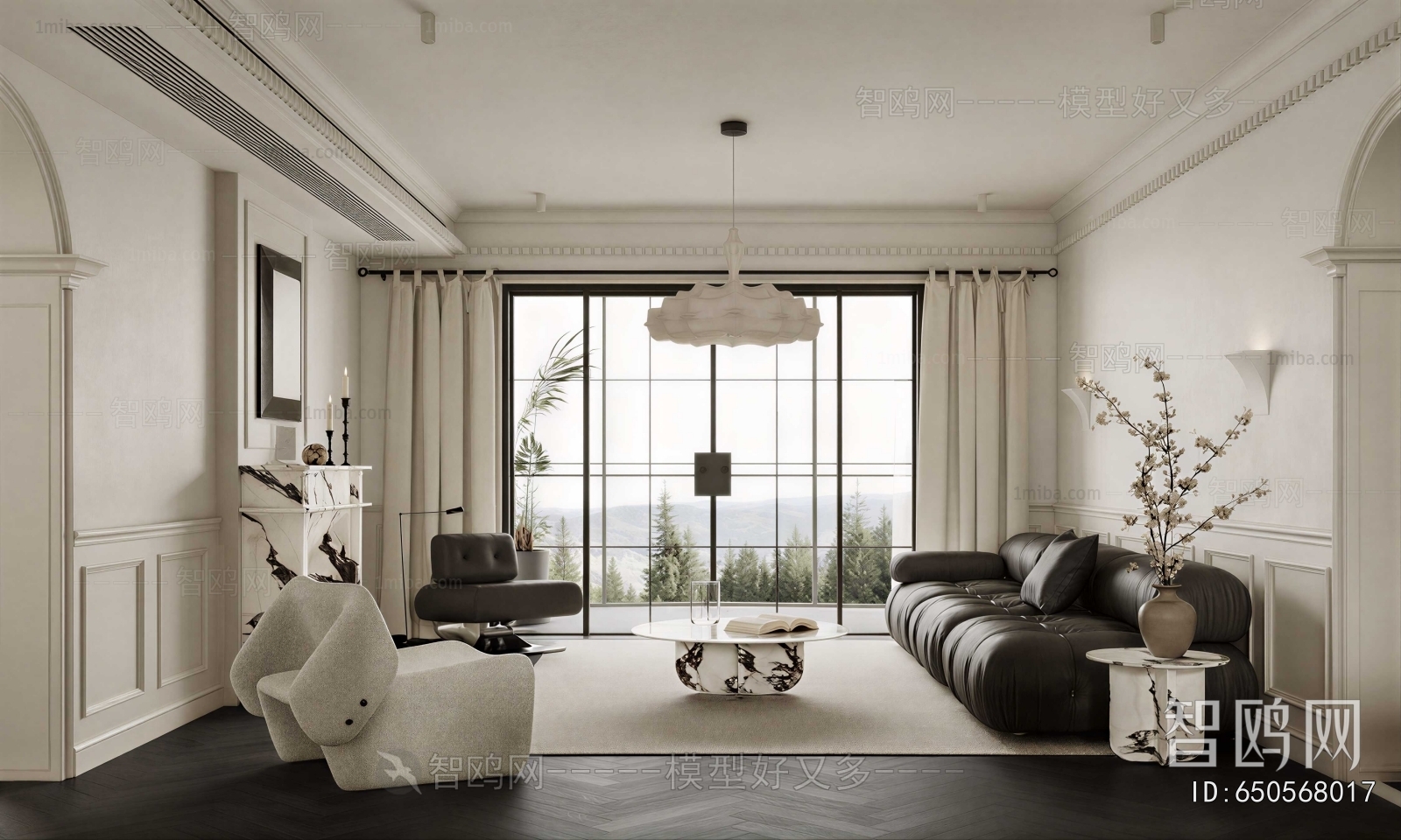 French Style A Living Room