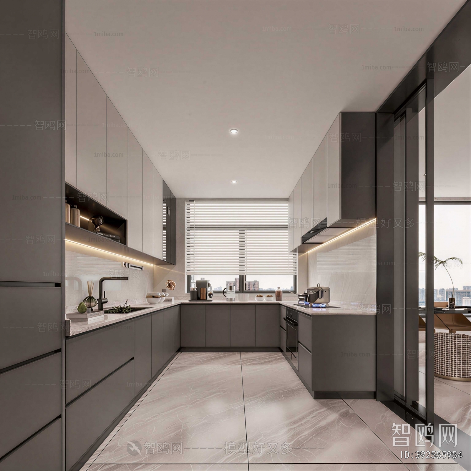 Modern The Kitchen