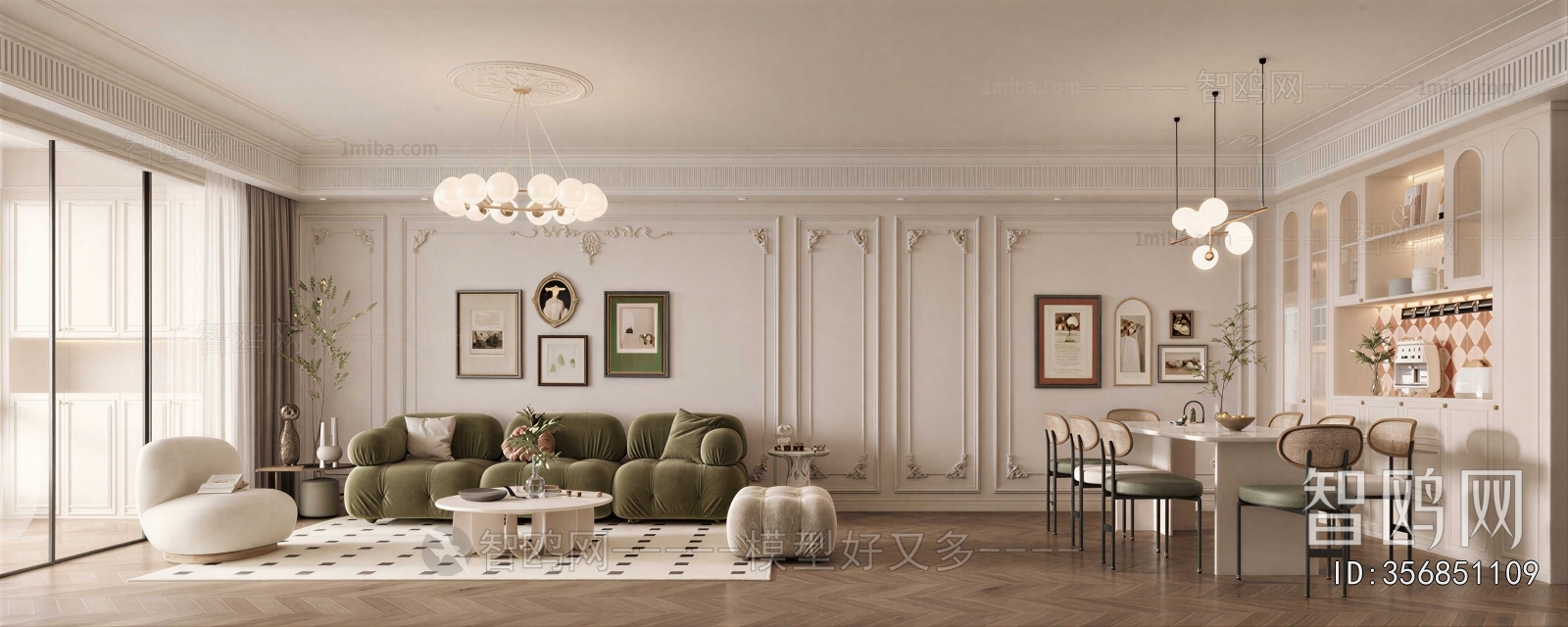 French Style A Living Room