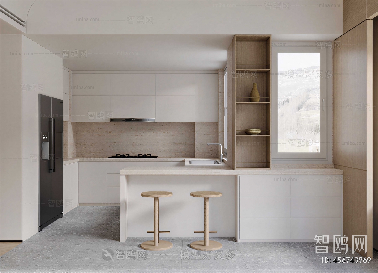 Modern Open Kitchen
