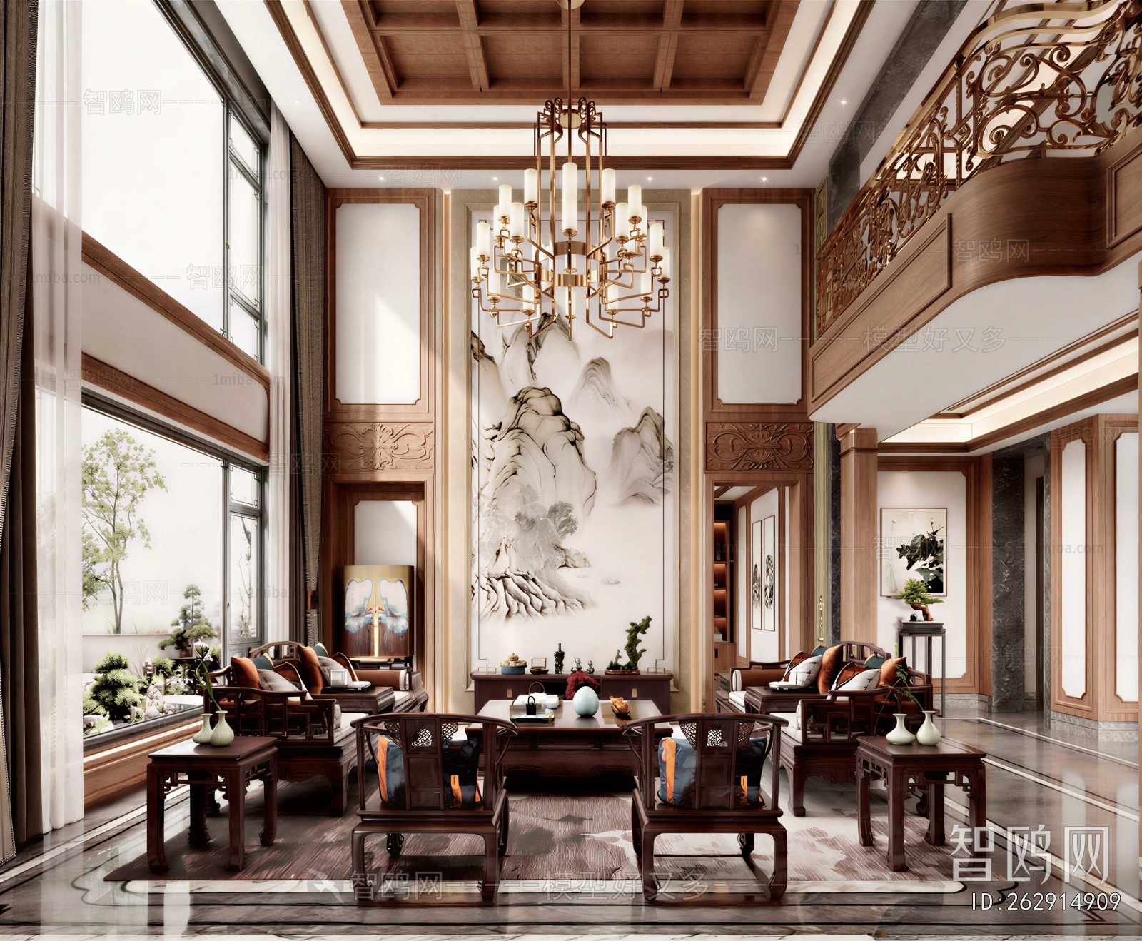 Chinese Style A Living Room