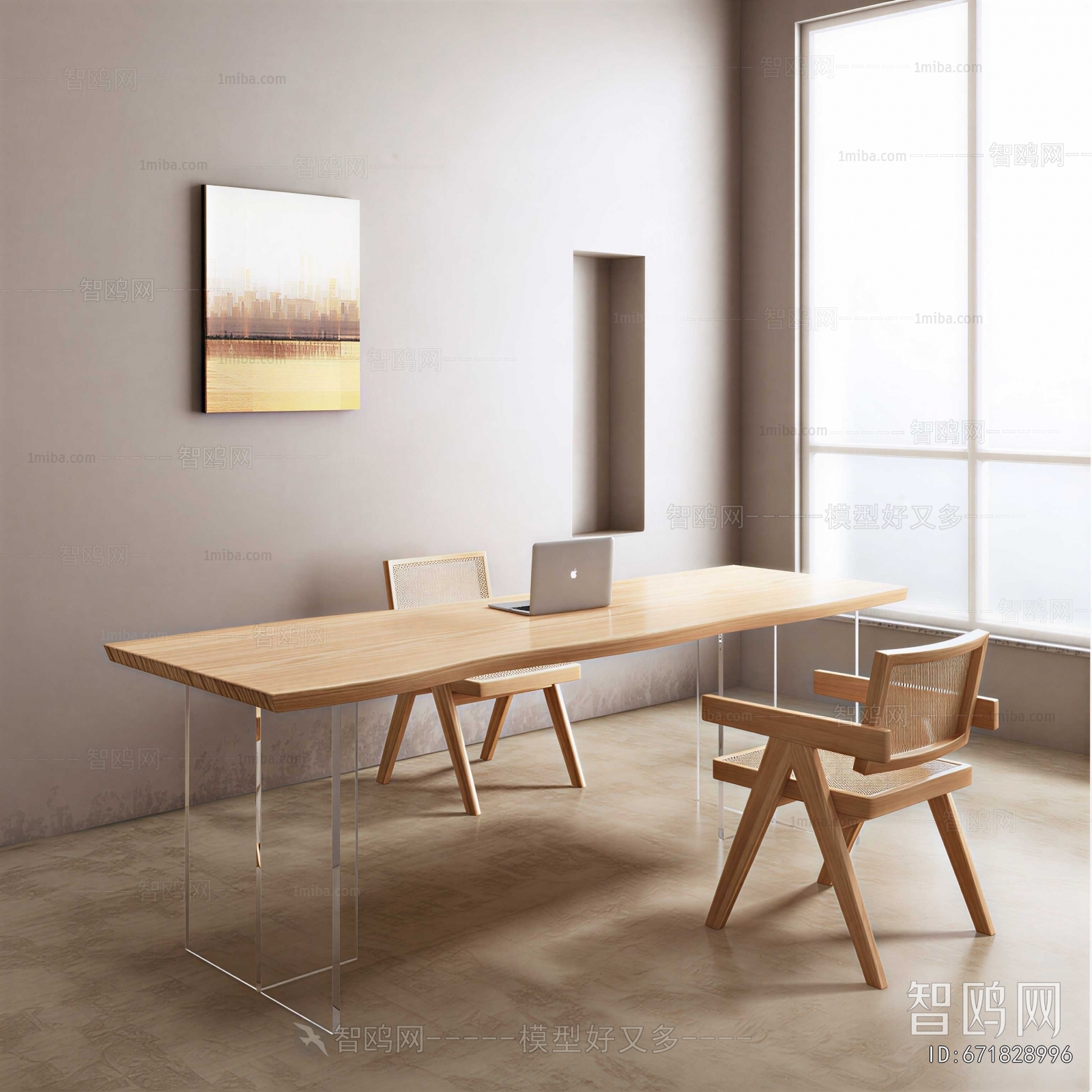 Modern Computer Desk And Chair