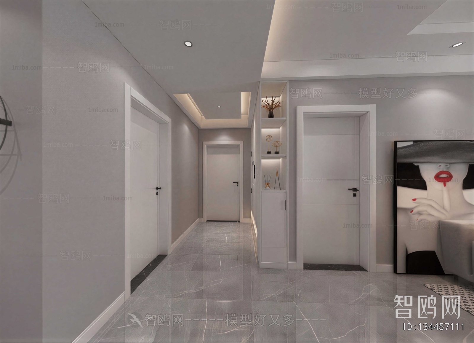 Modern Hallway
