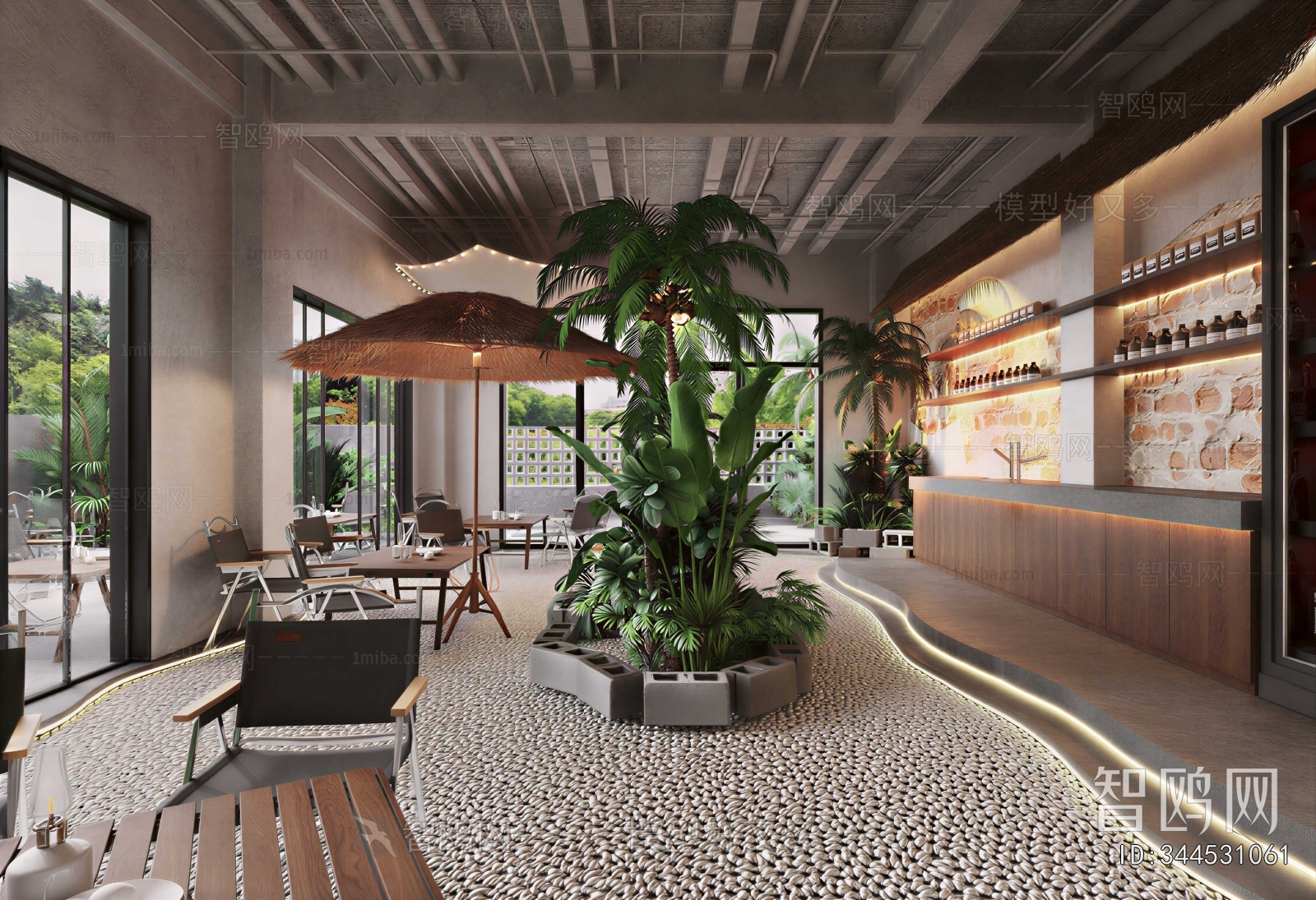 Industrial Style Cafe
