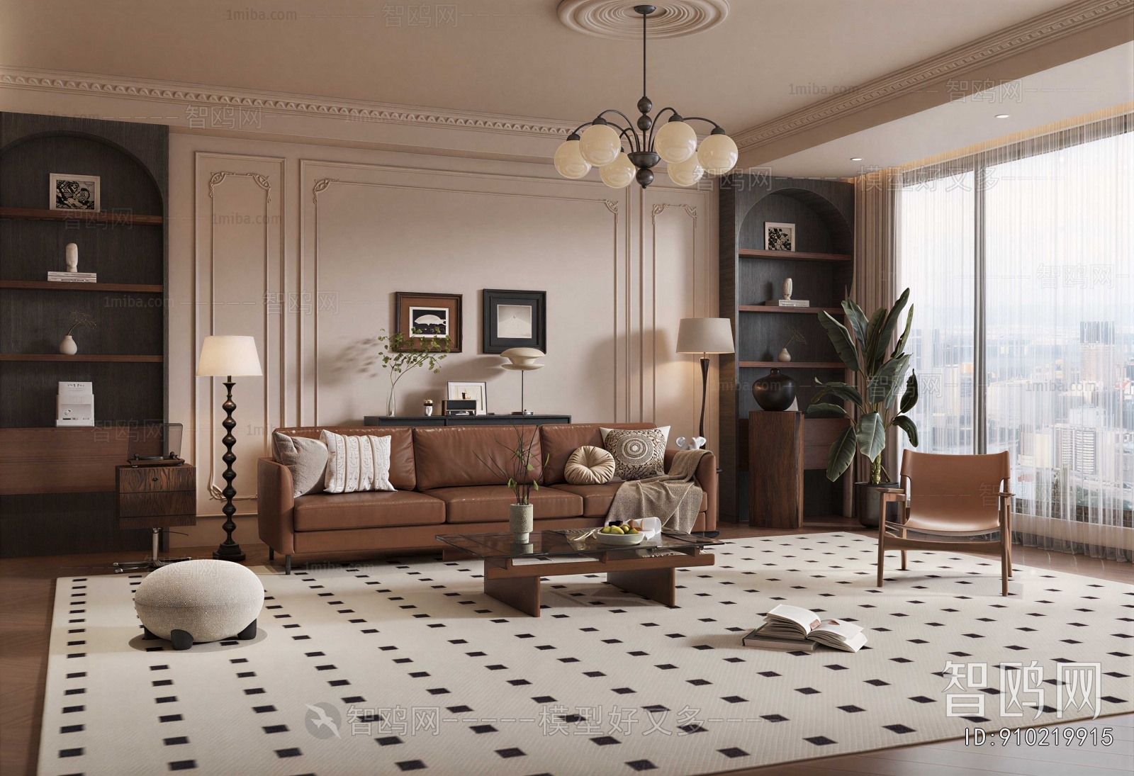 French Style A Living Room
