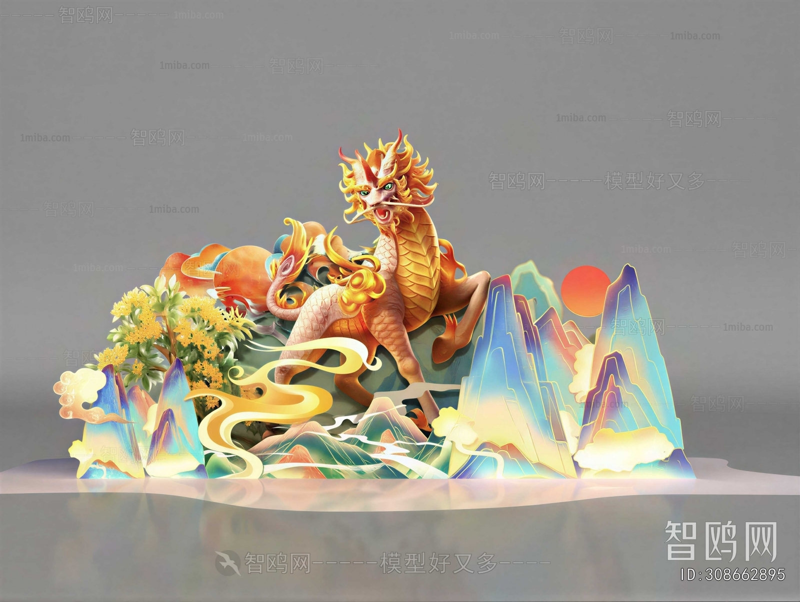 New Chinese Style Sculpture