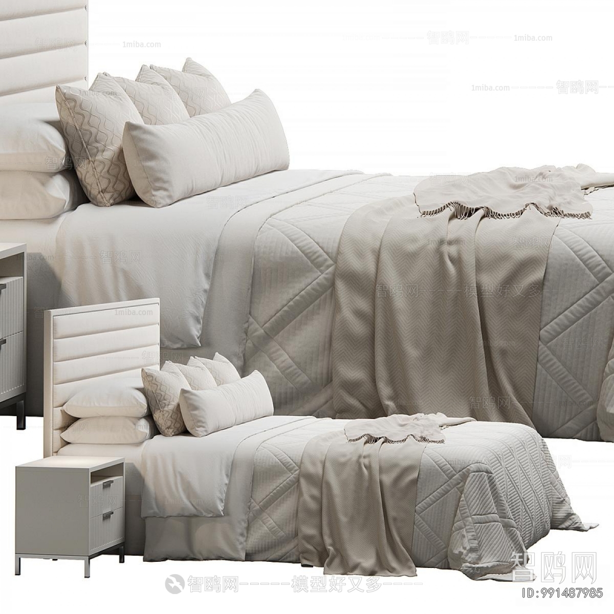 Modern Double Bed