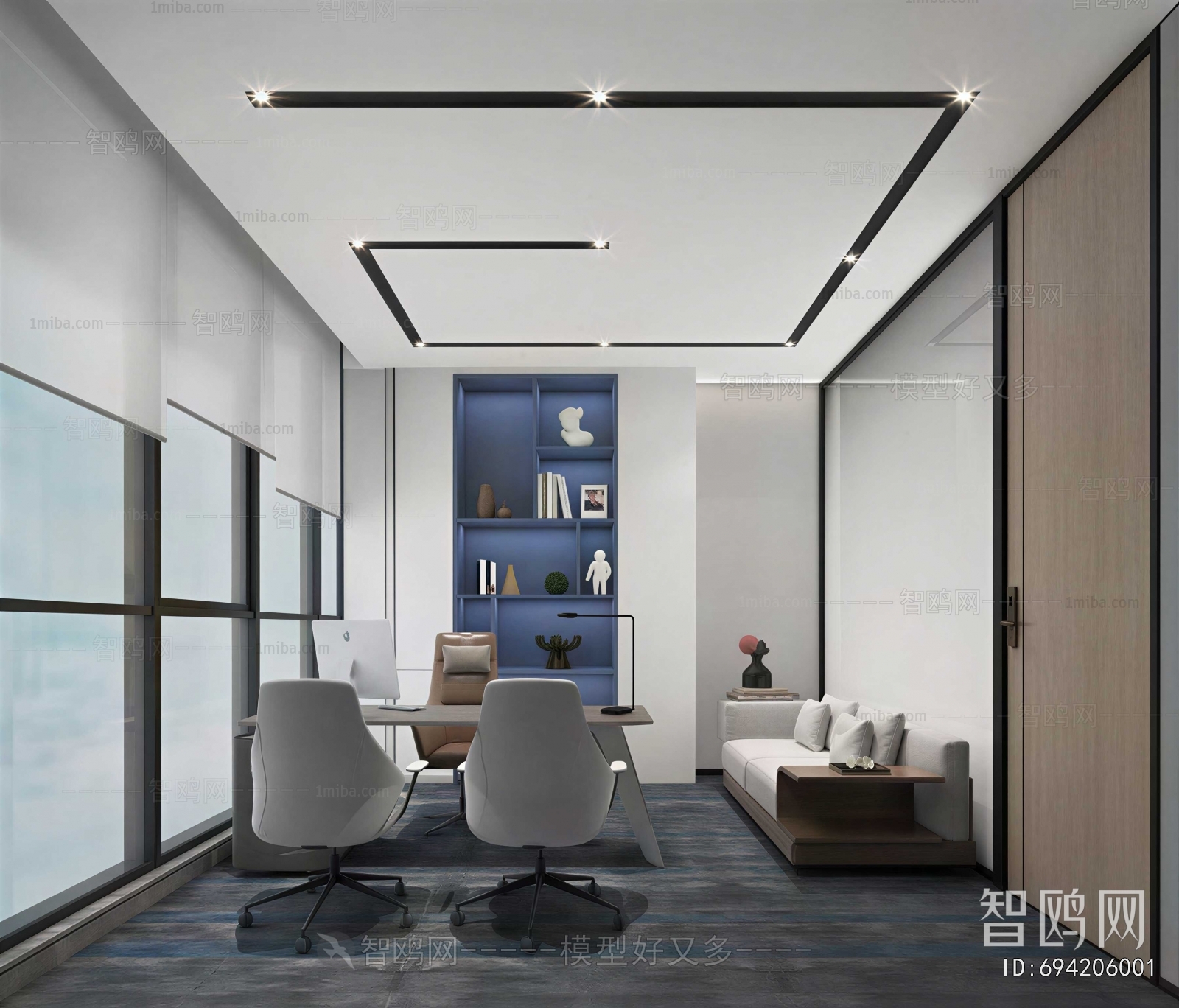 Modern Manager's Office