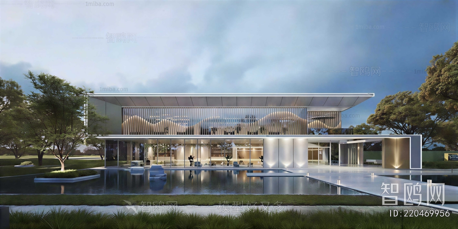 Modern Appearance Of Commercial Building