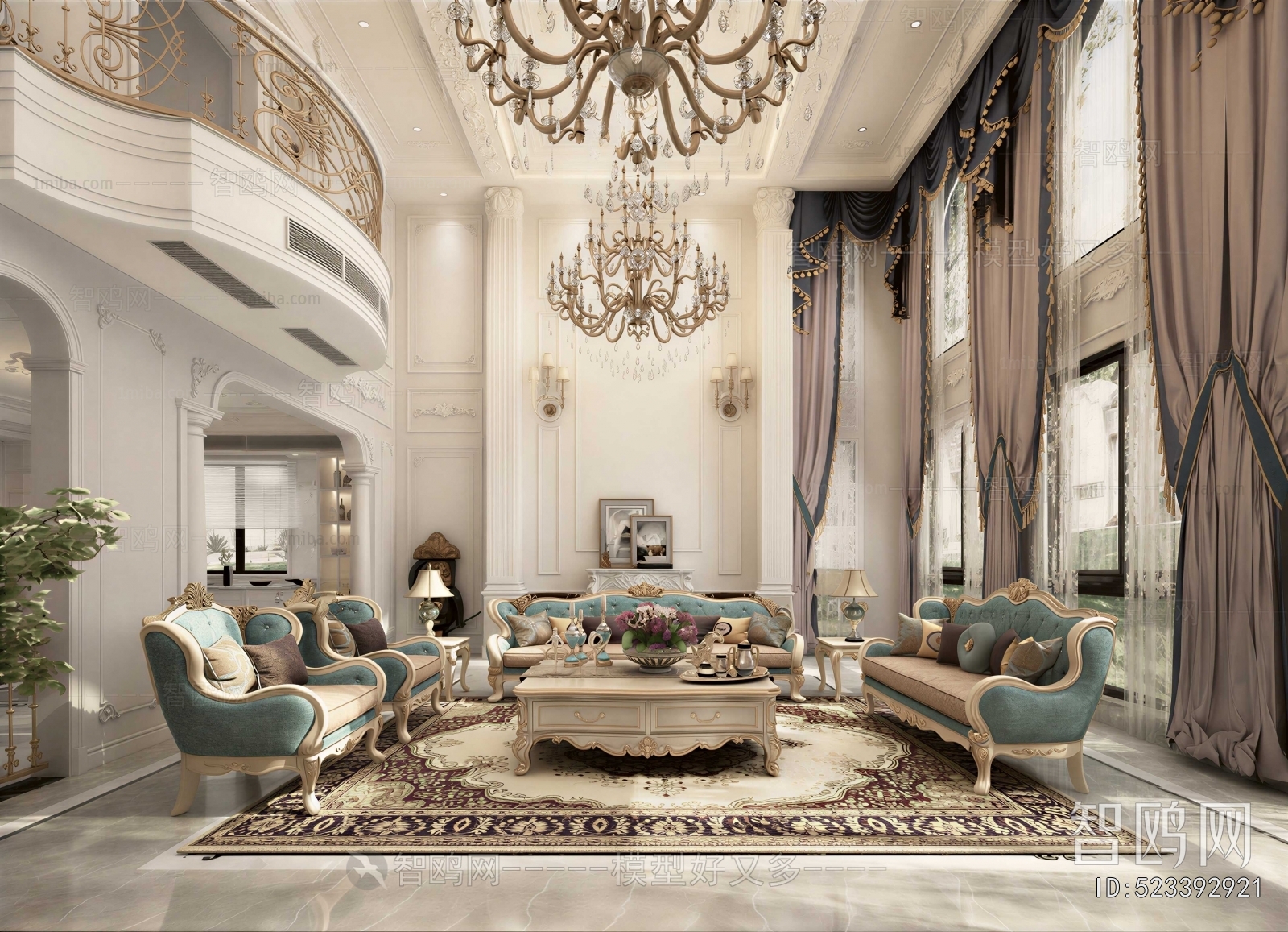 European Style A Living Room