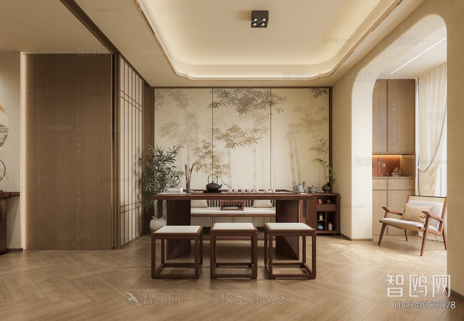 New Chinese Style Tea House