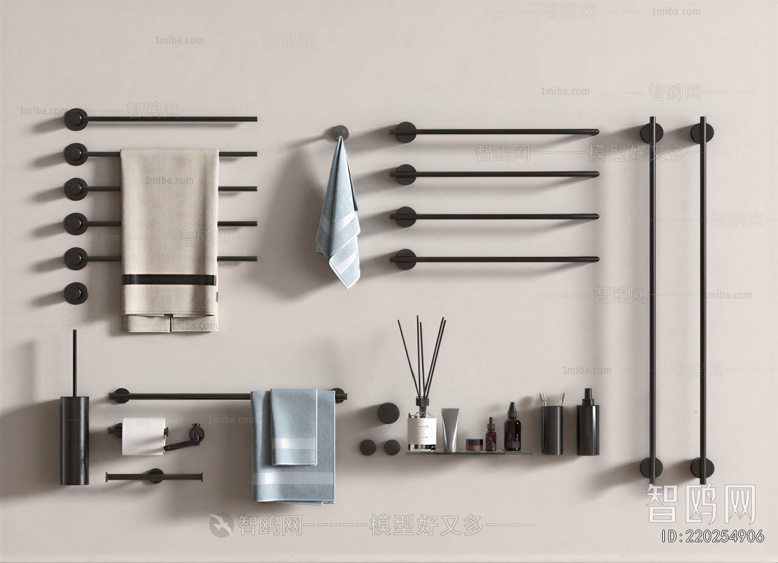 Modern Bathroom Rack