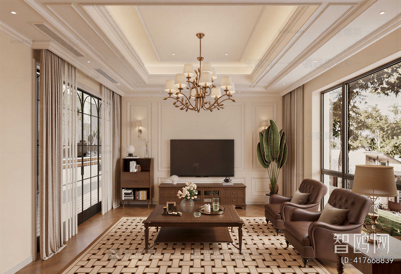 French Style A Living Room