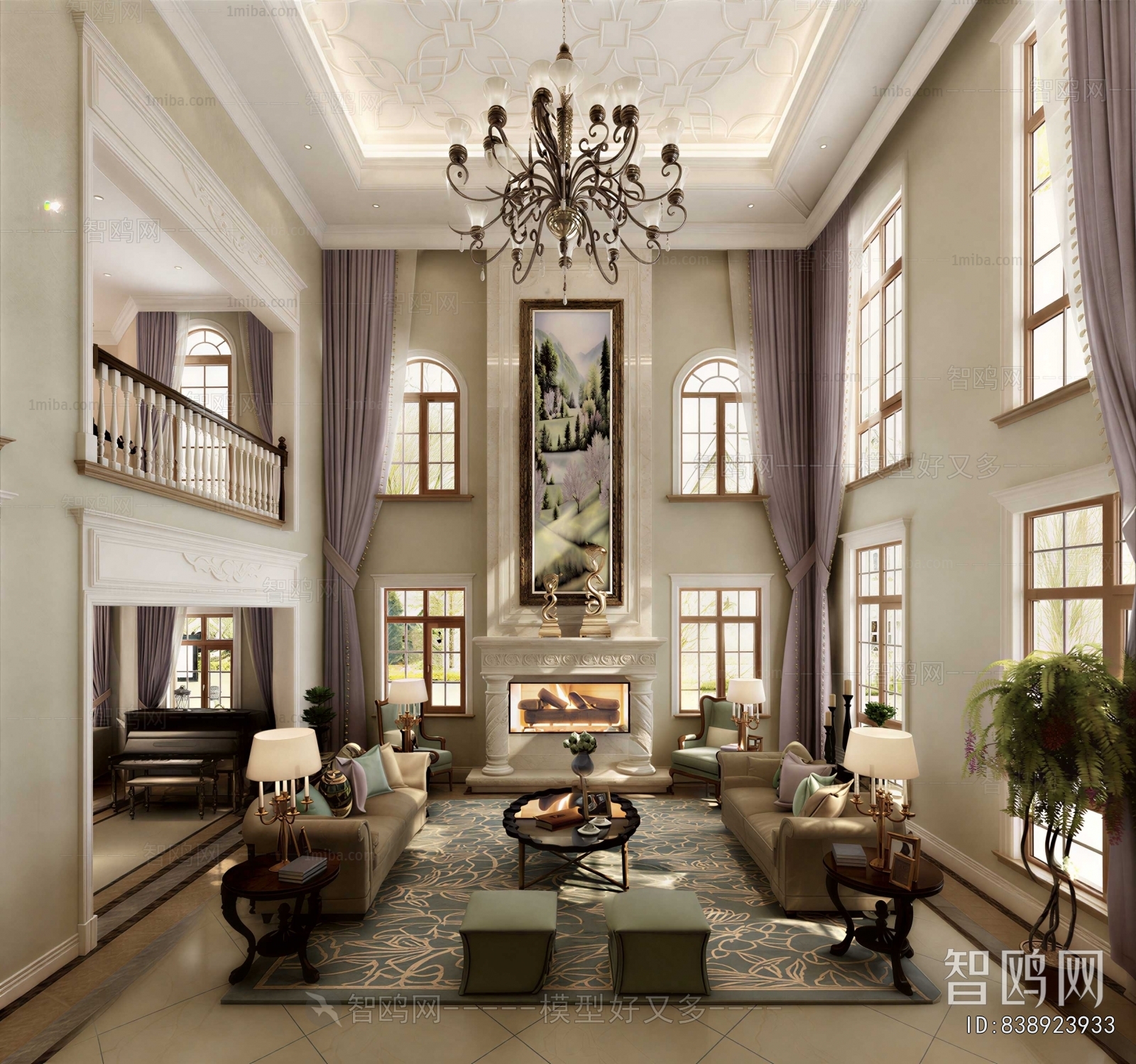 European Style A Living Room