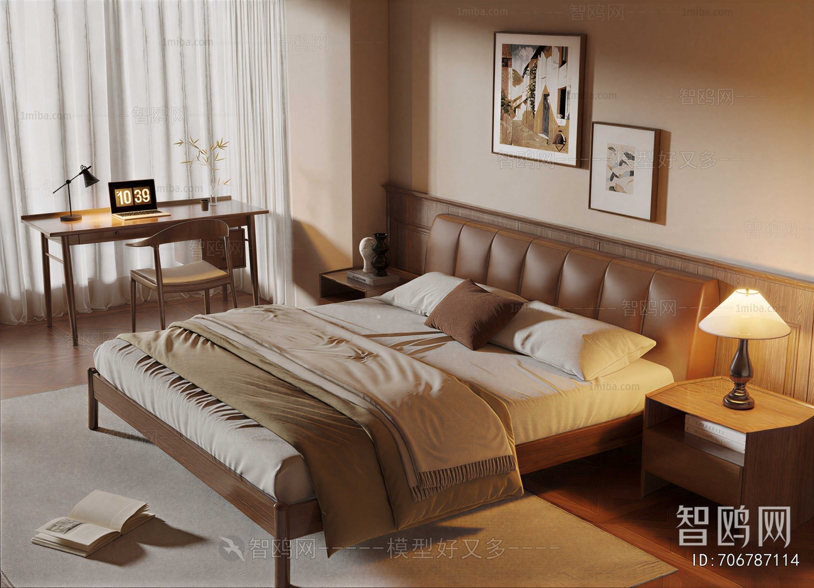 Modern Double Bed