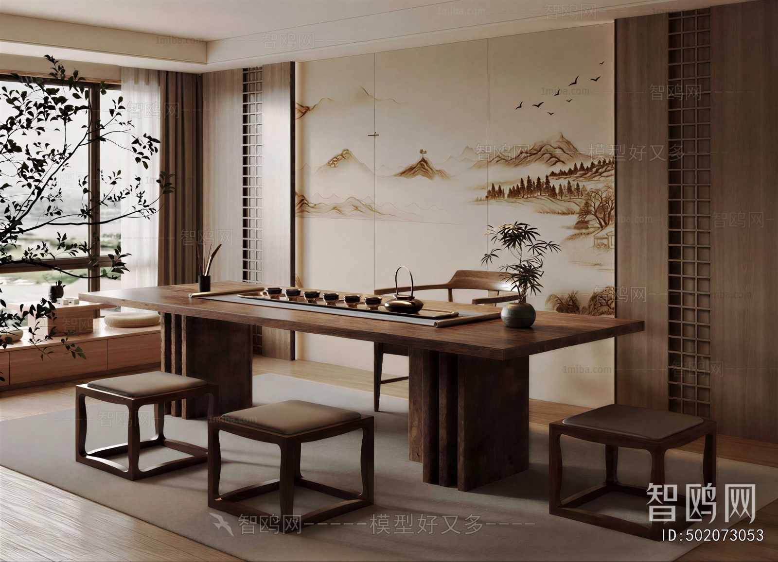 New Chinese Style Tea House