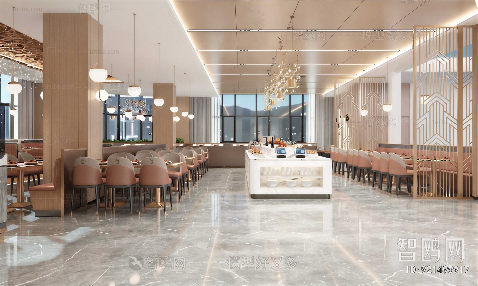 Modern Cafeteria