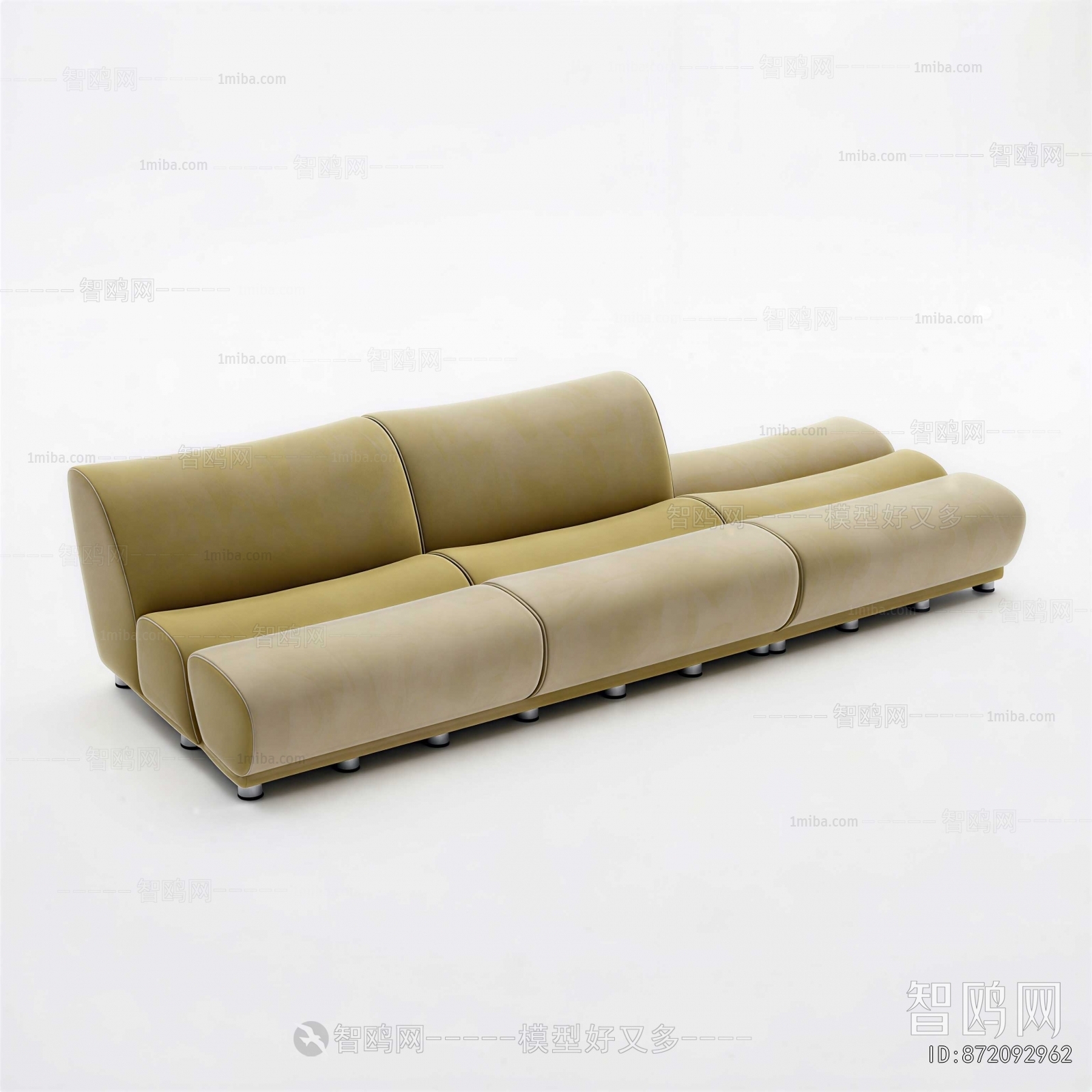Modern Three-seat Sofa