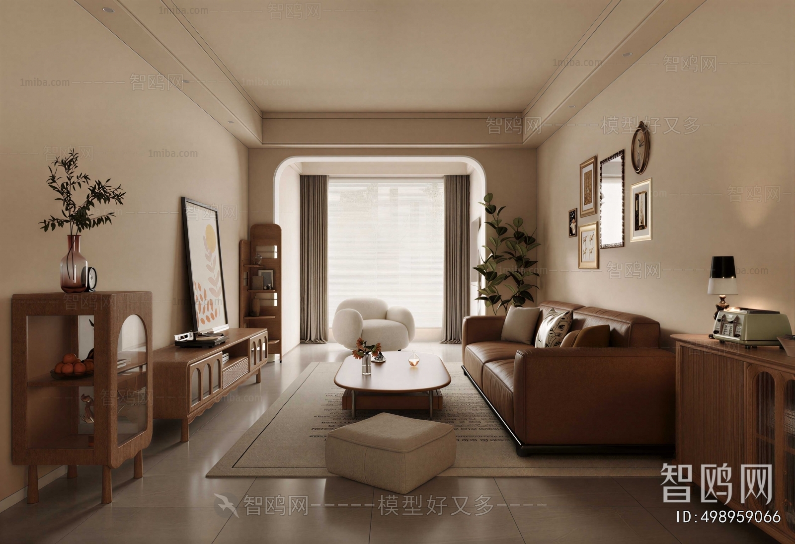 American Style A Living Room