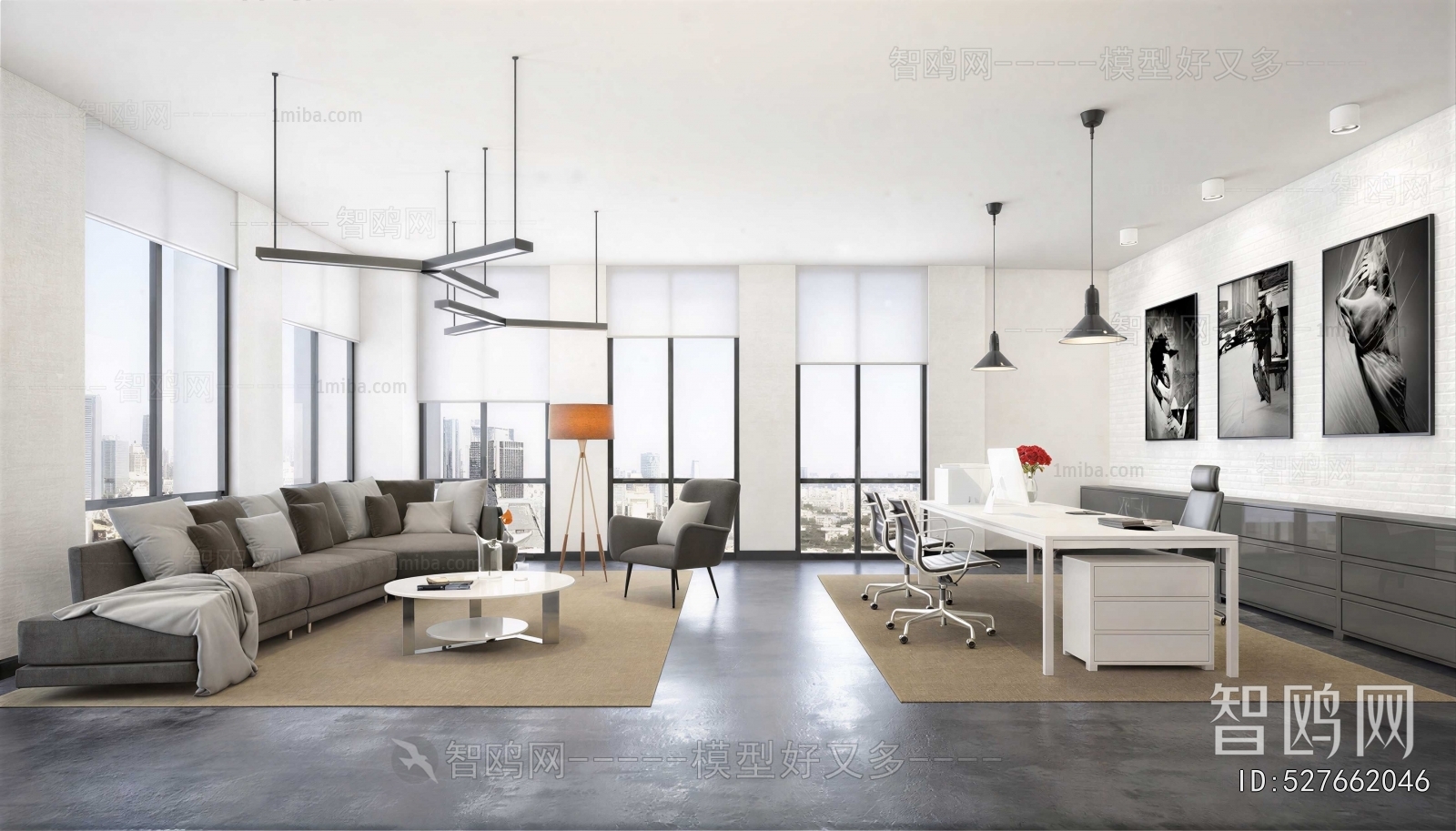 Modern Manager's Office