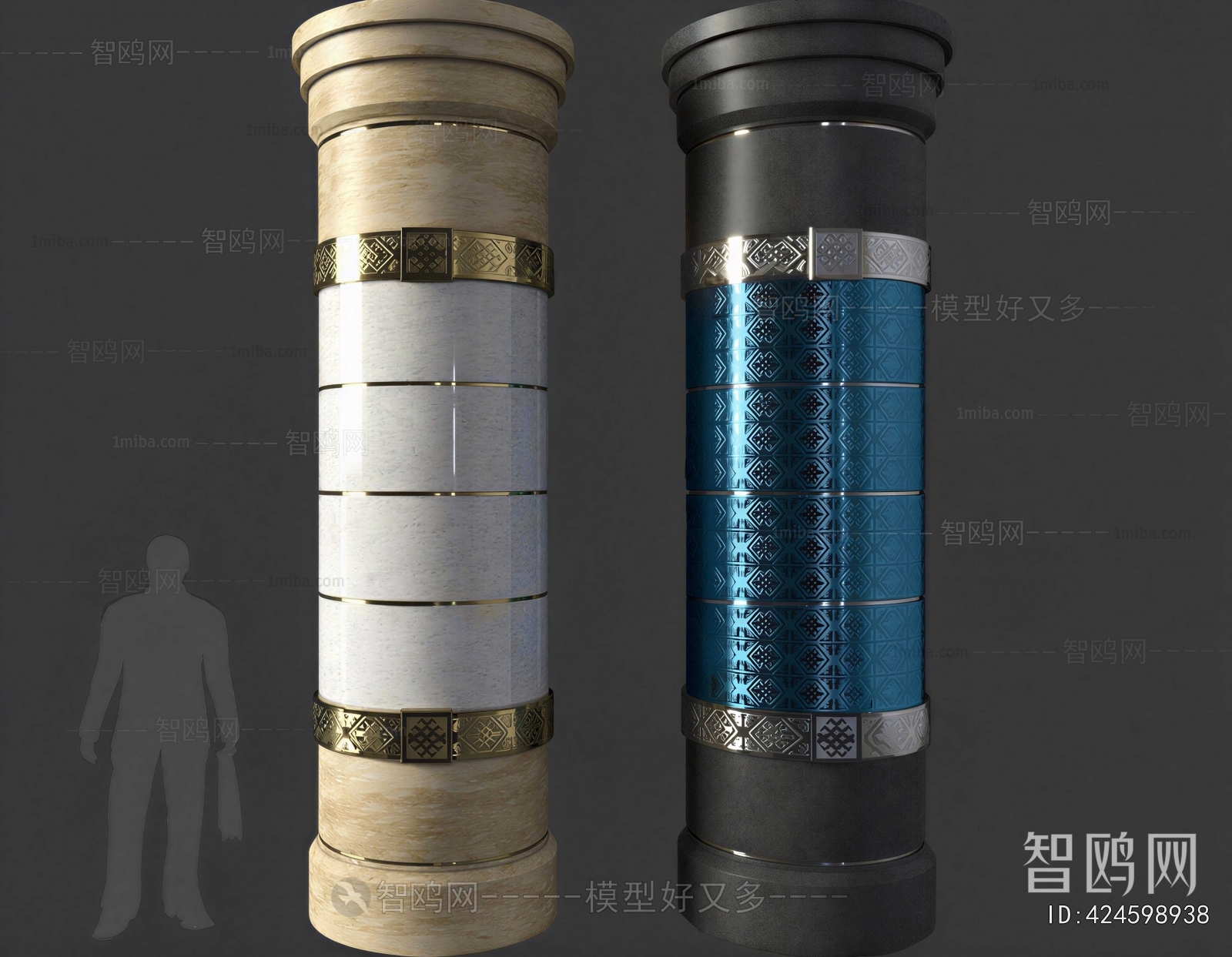 Simple European Style Column