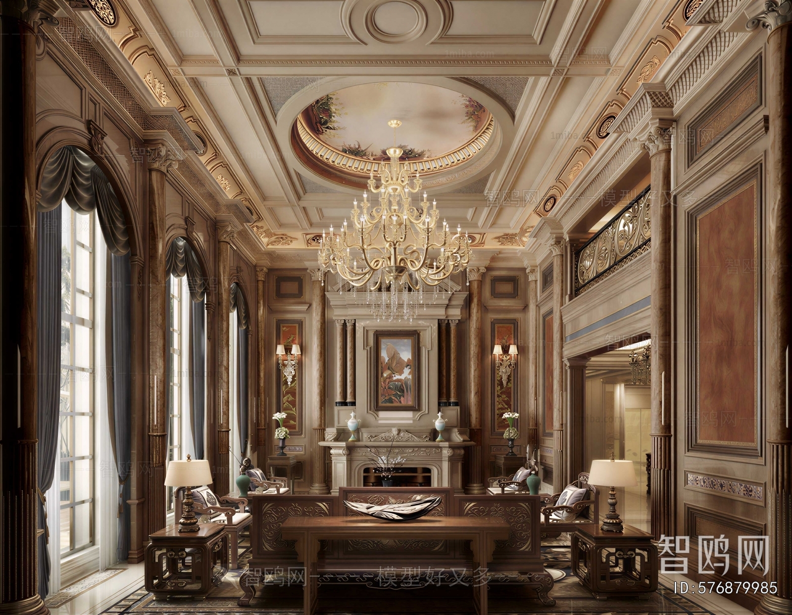 European Style A Living Room