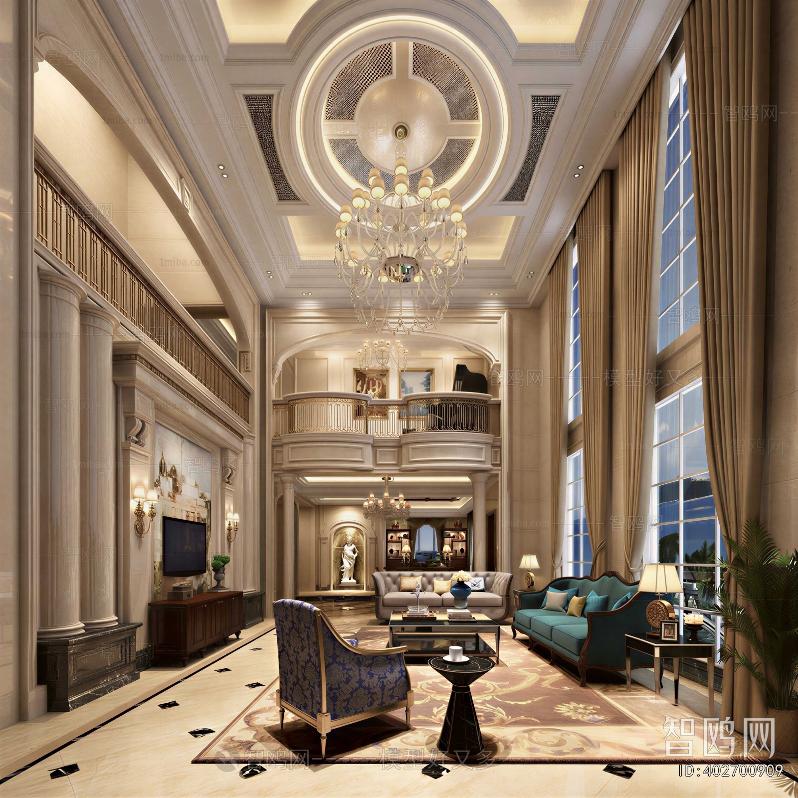 European Style A Living Room