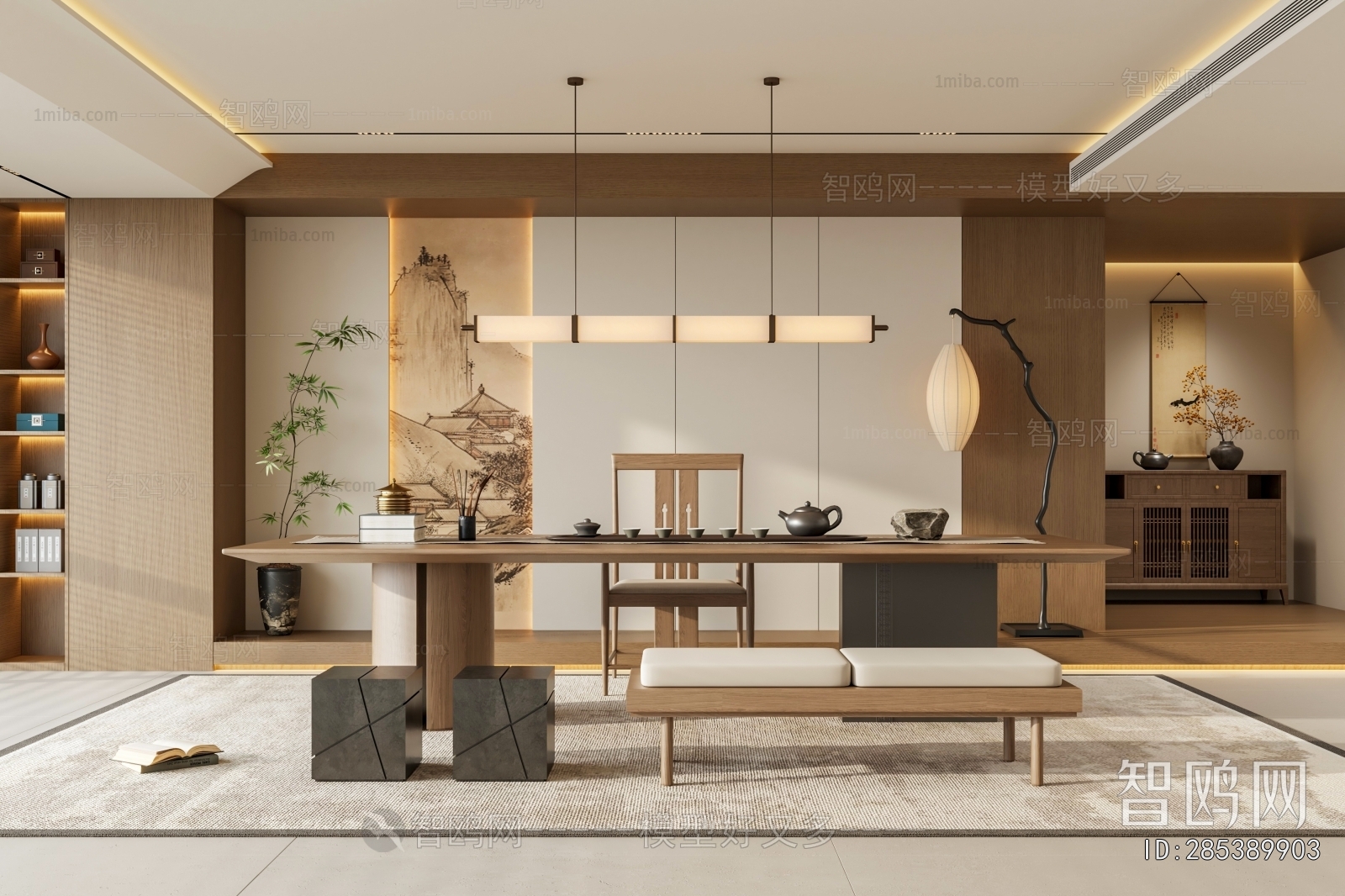New Chinese Style Tea House