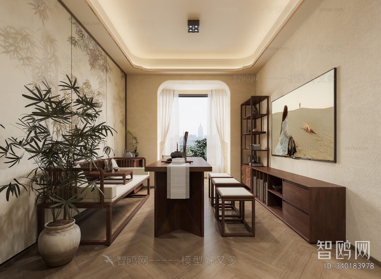 New Chinese Style Tea House