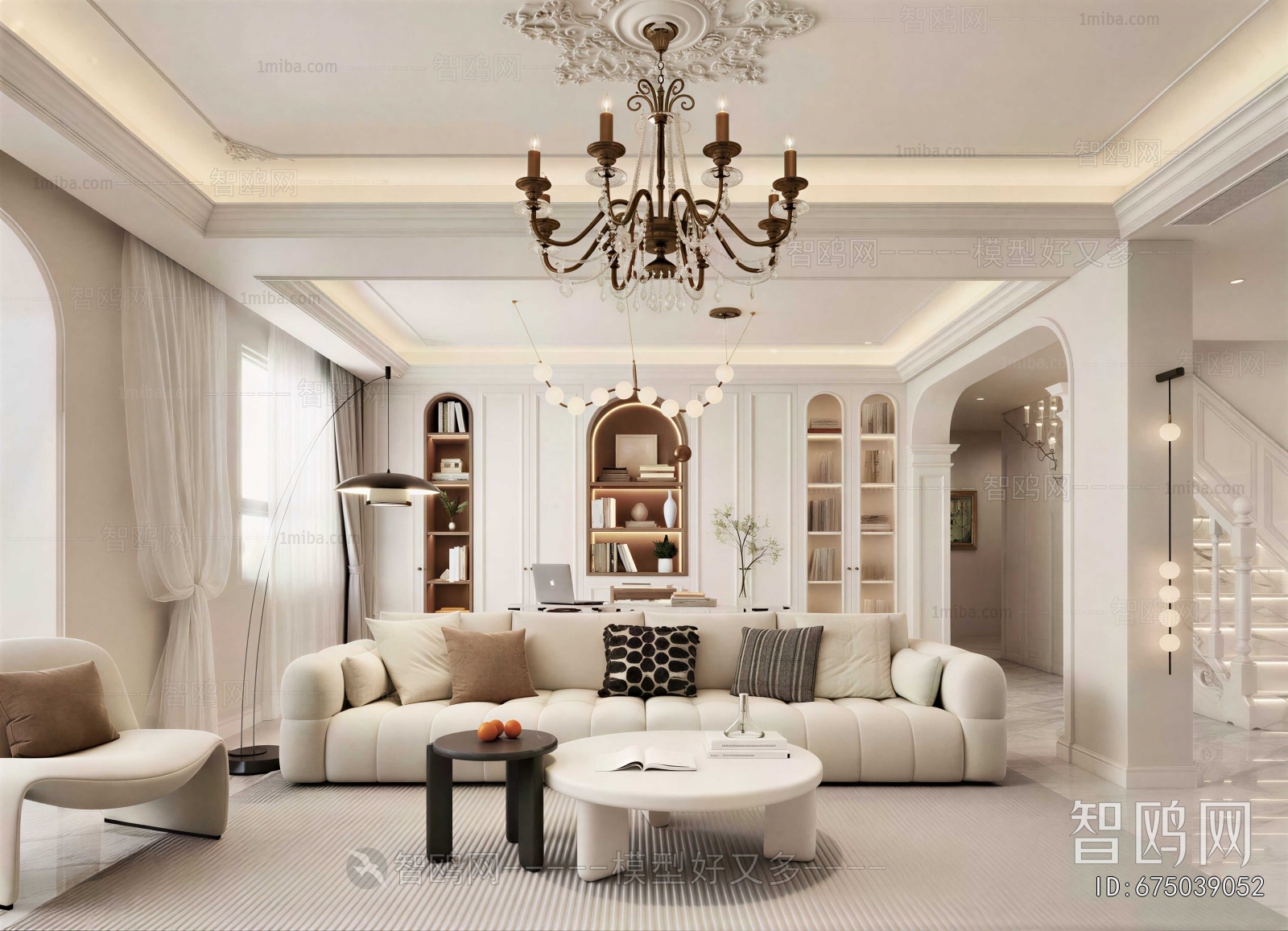 French Style A Living Room