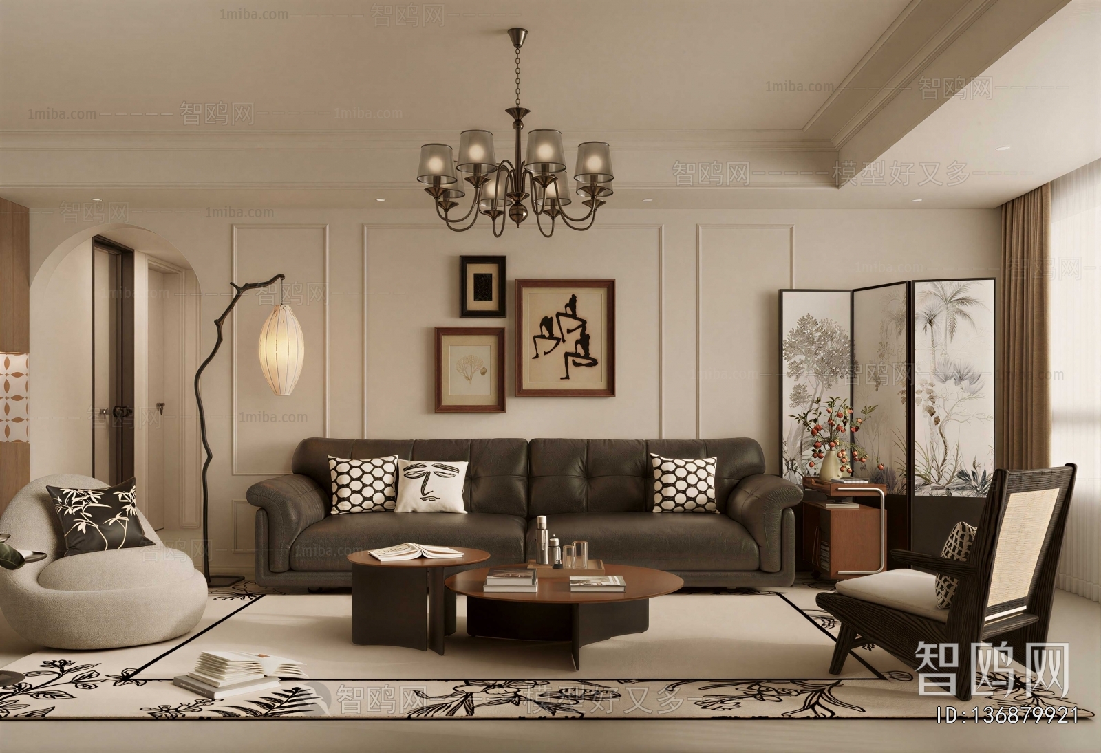 French Style A Living Room