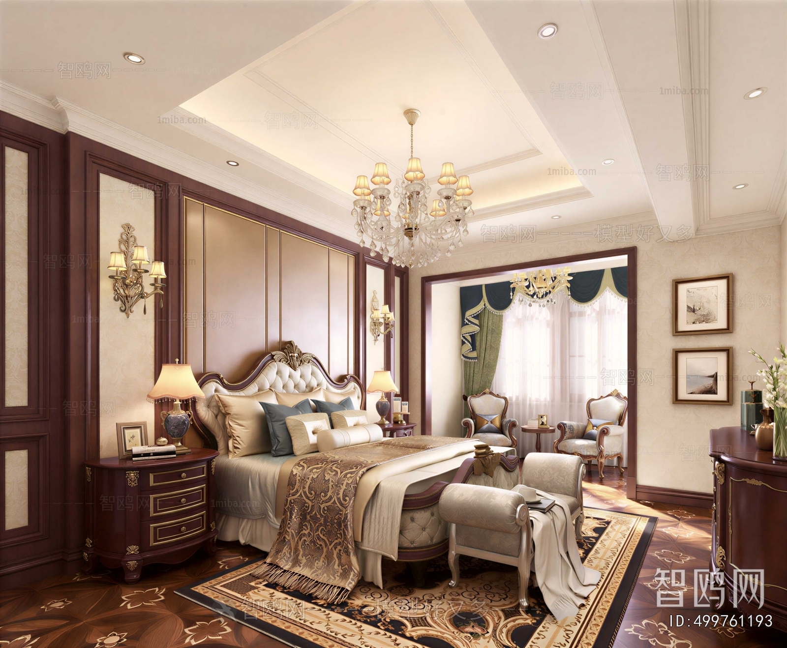 European Style Bedroom