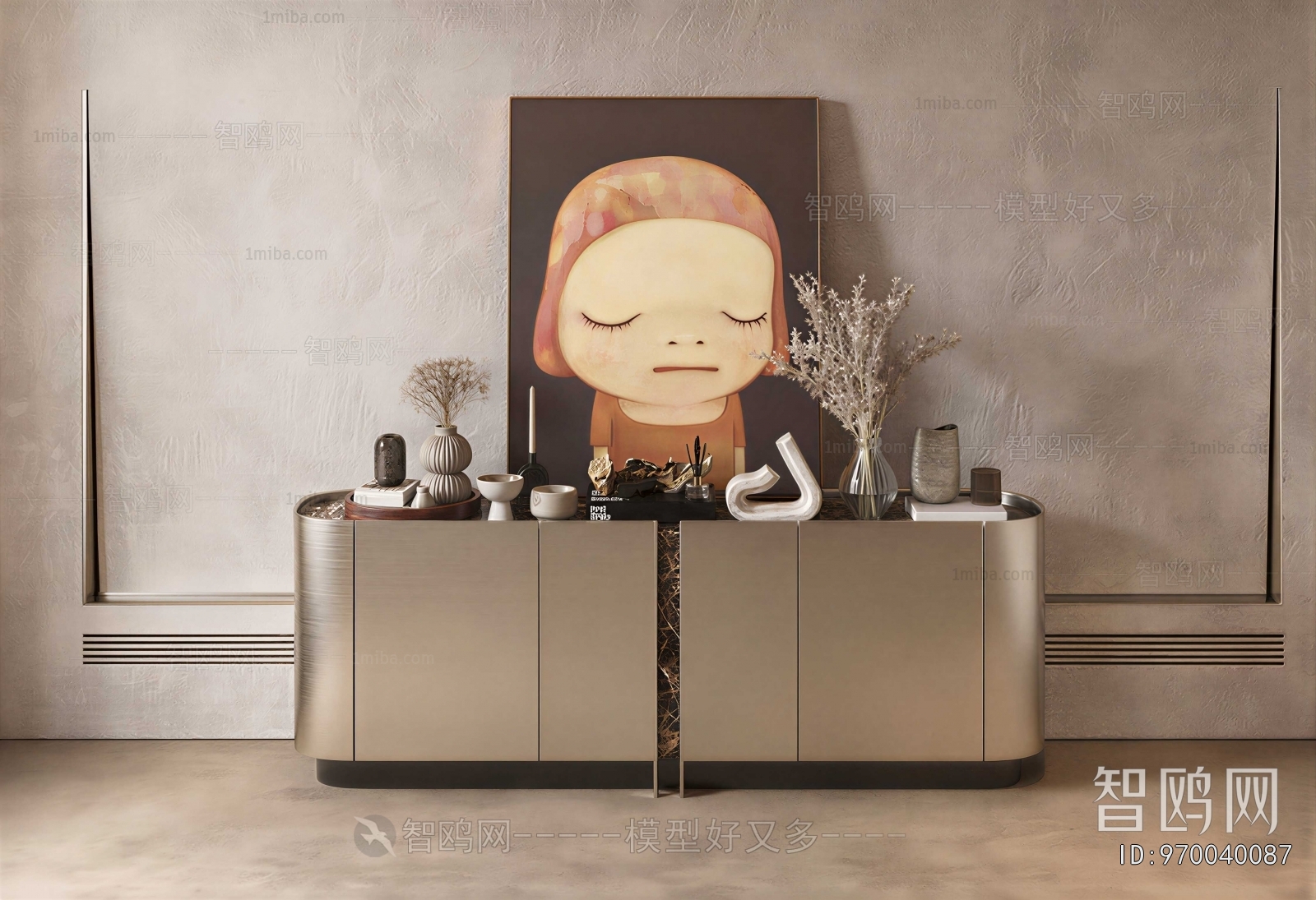 Modern Entrance Cabinet