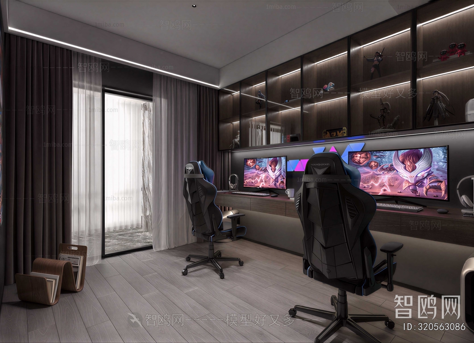 Modern E-sports Room