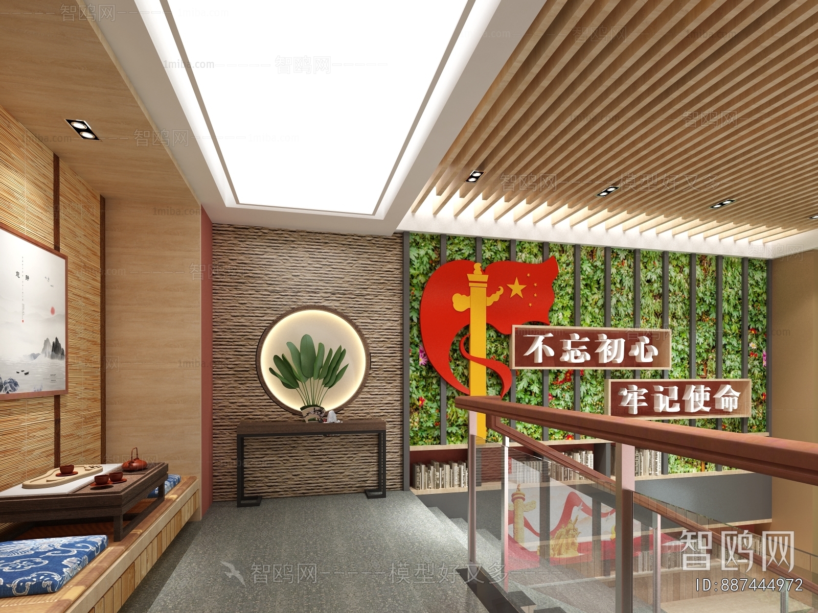 New Chinese Style Exhibition Hall
