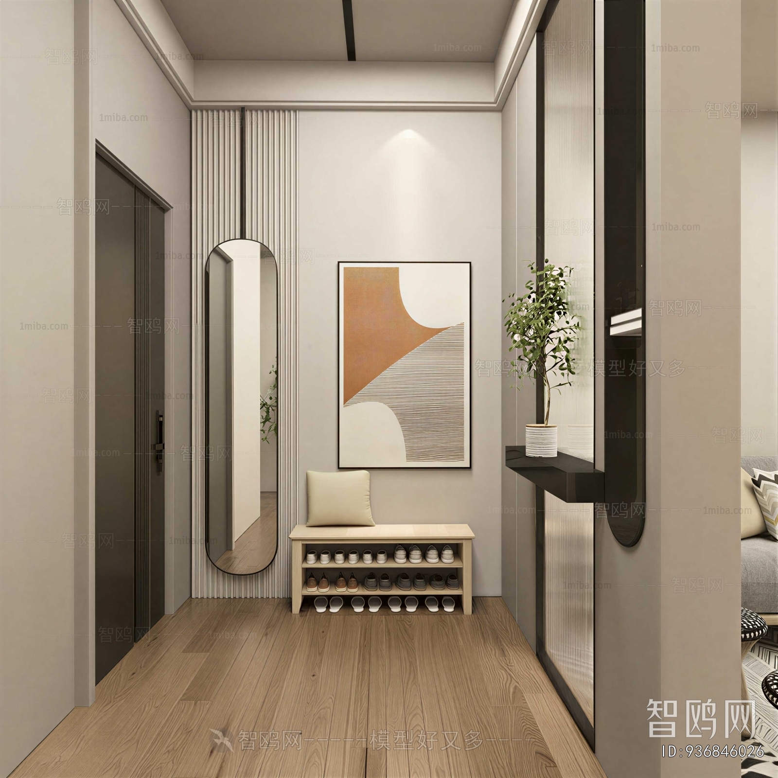 Modern Hallway