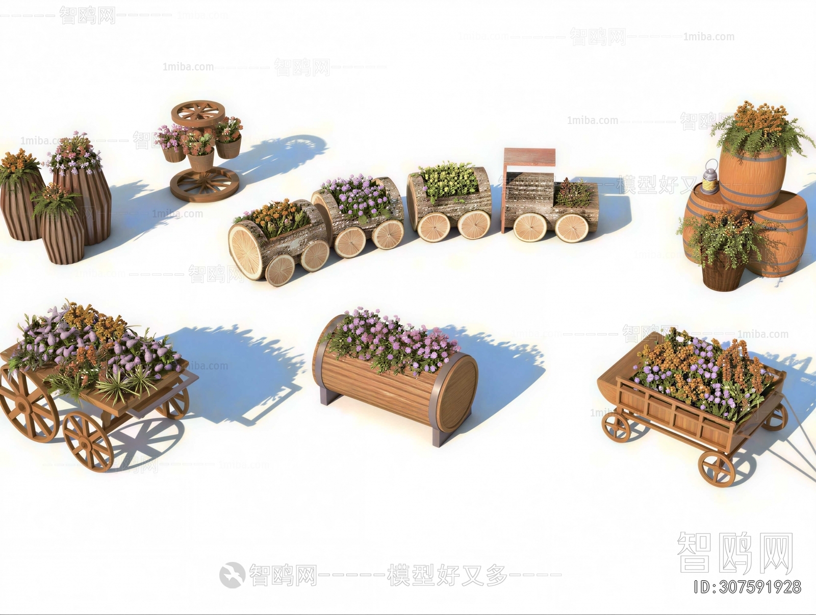 Modern Flower Bed, Flower Bowl, Flower Box