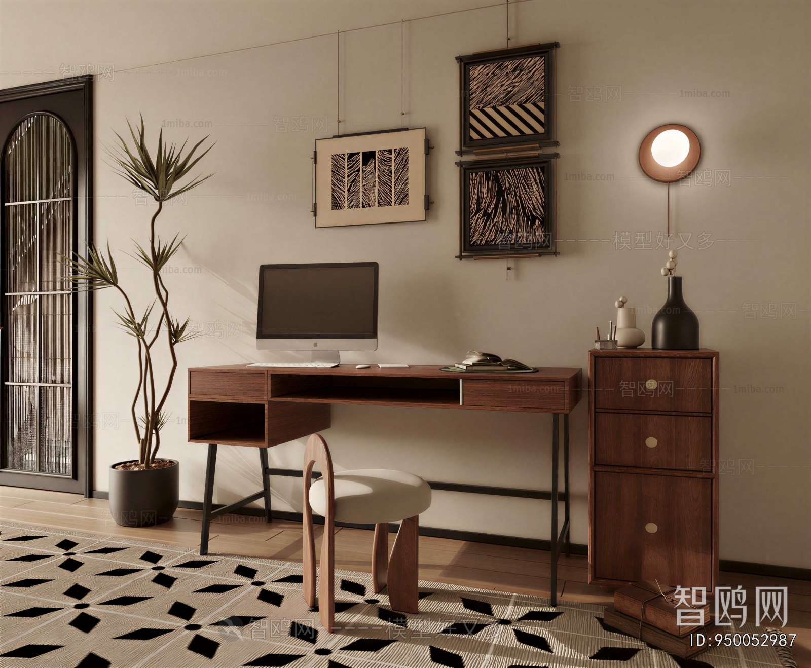 Modern Computer Desk And Chair