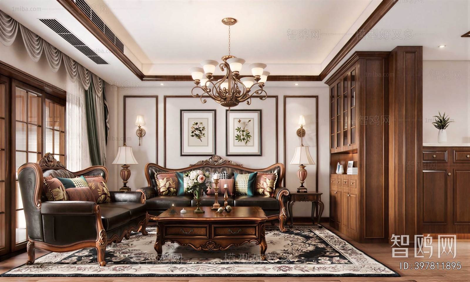 European Style A Living Room