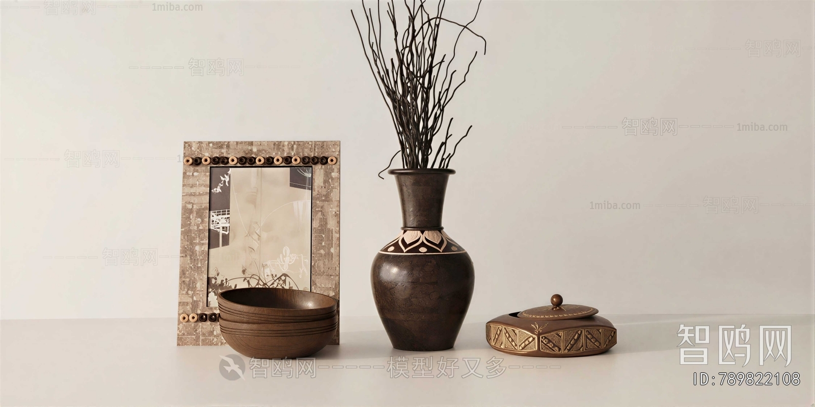 Wabi-sabi Style Dried Branch