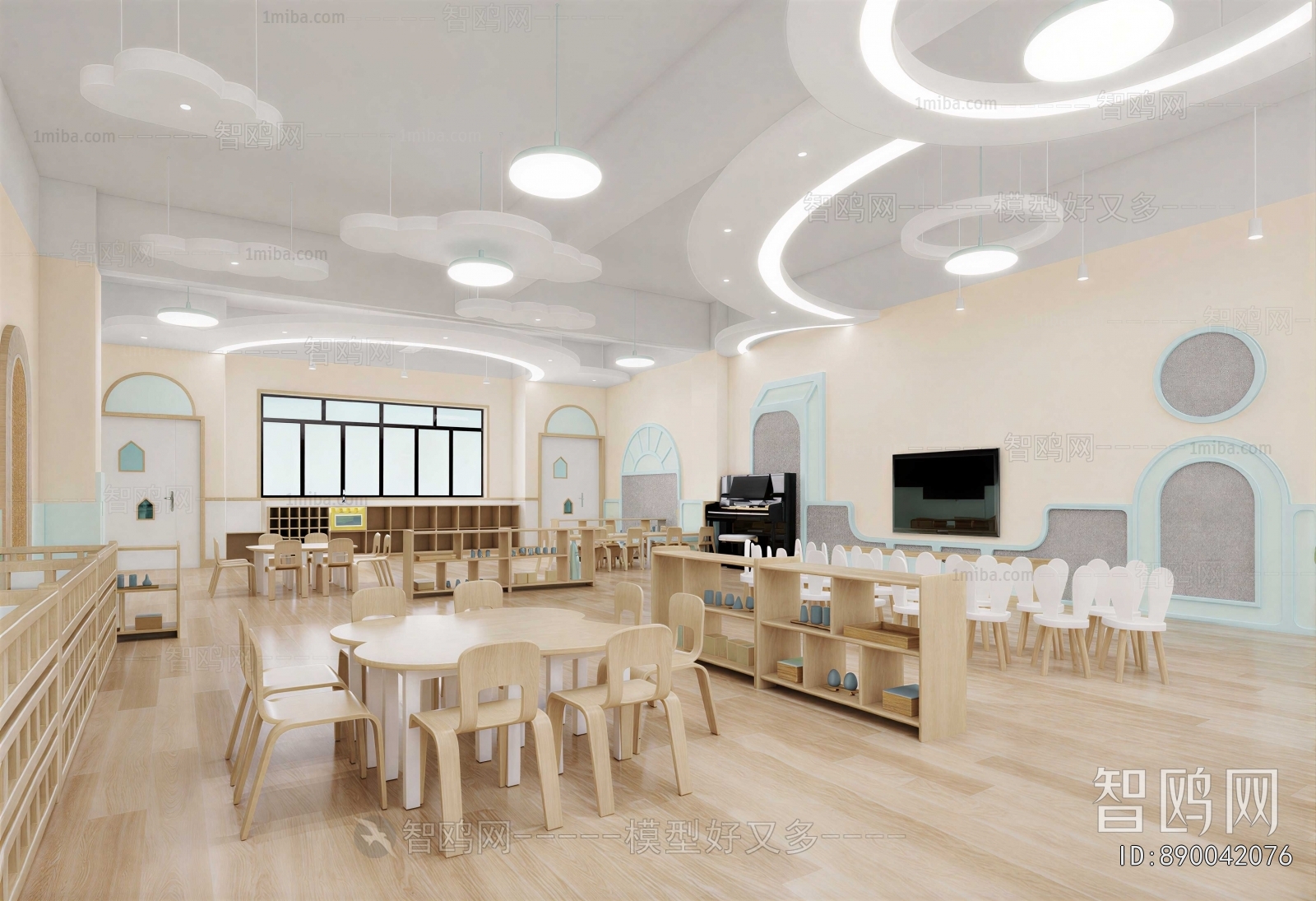 Modern Kindergarten Classrooms