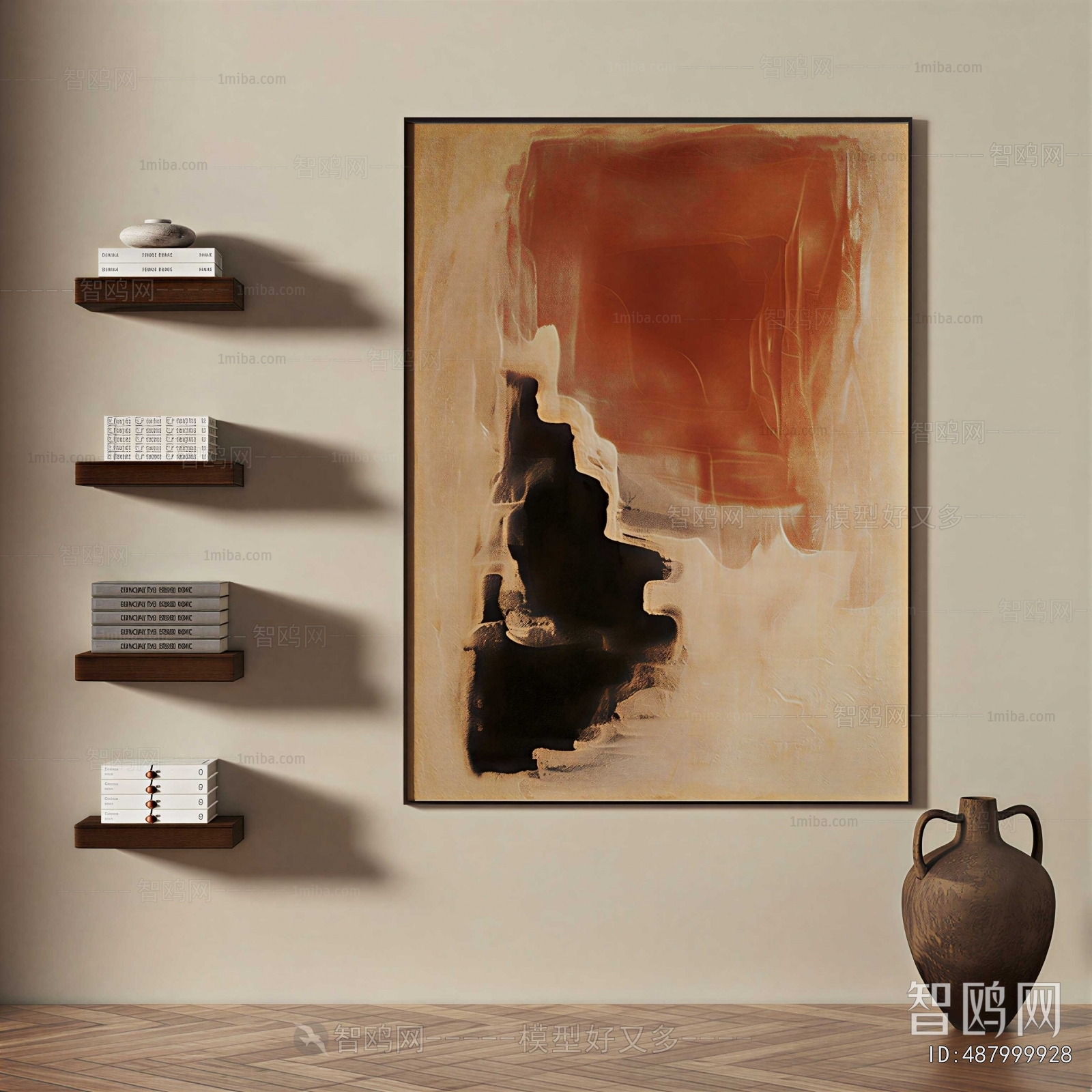 Wabi-sabi Style Painting