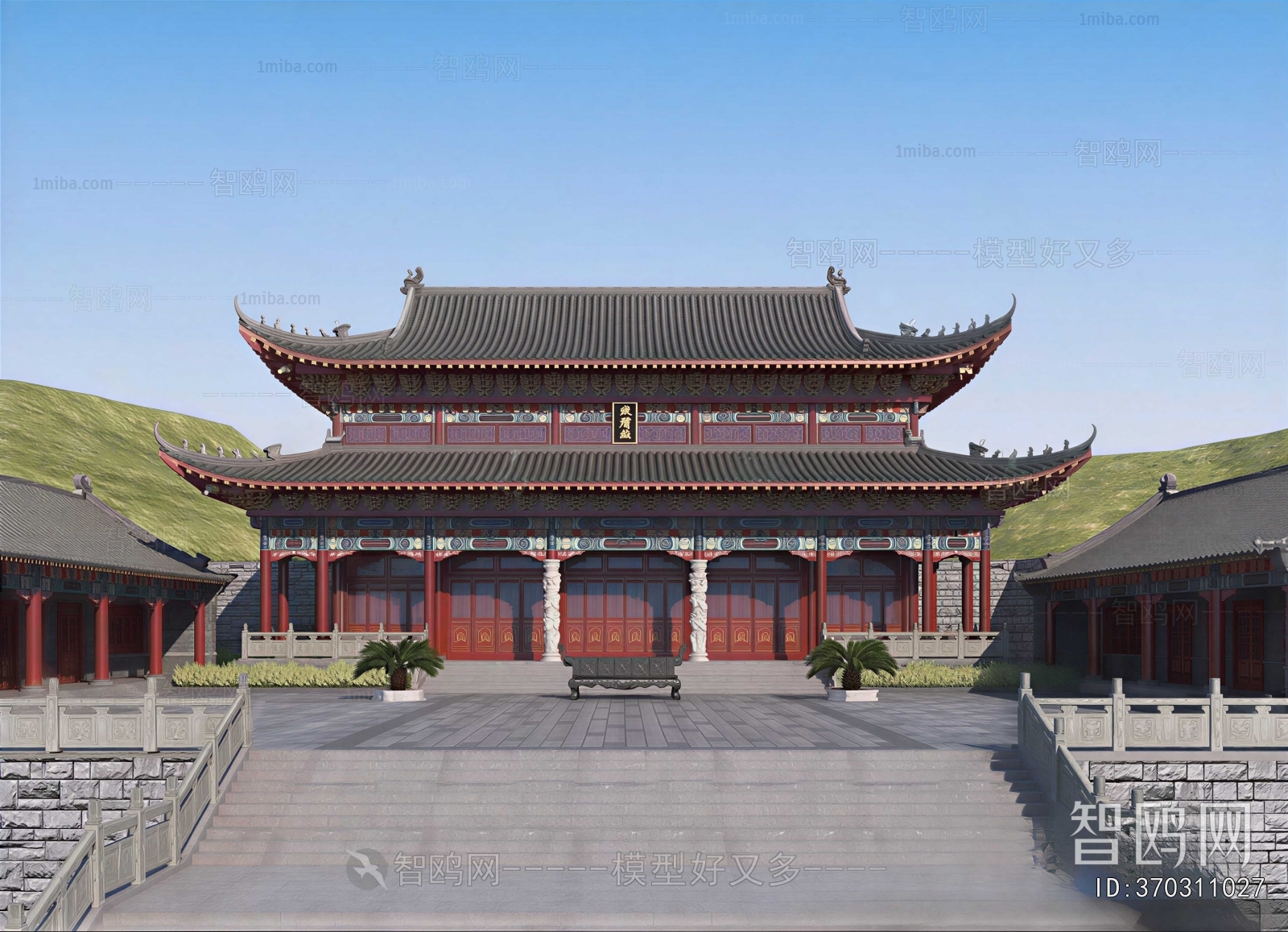 Chinese Style Ancient Architectural Buildings