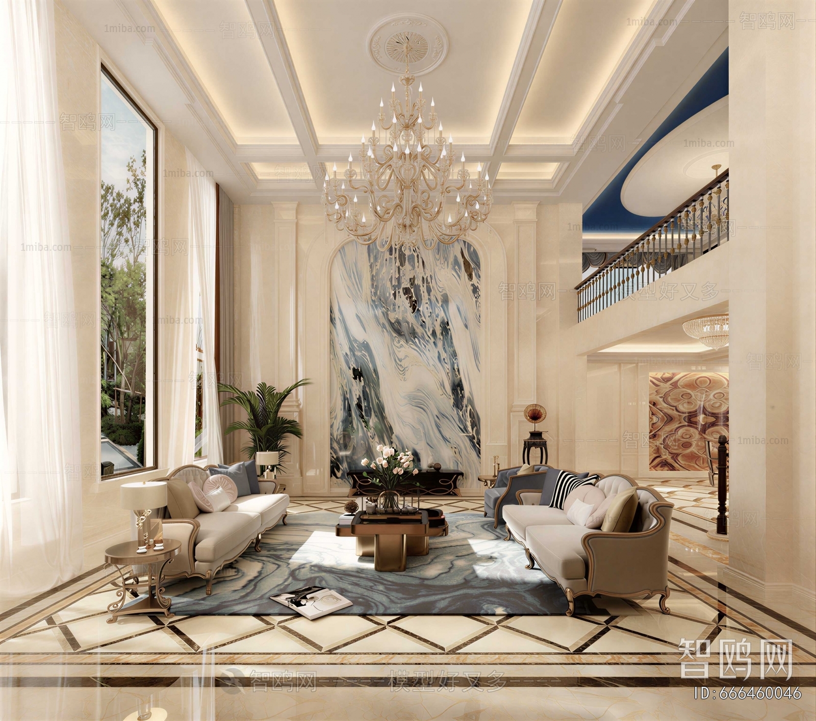 European Style A Living Room