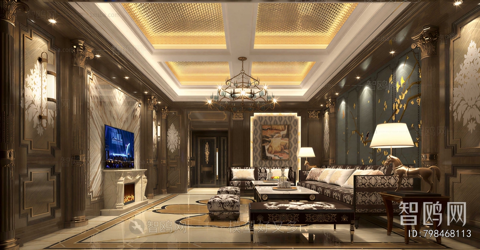European Style A Living Room